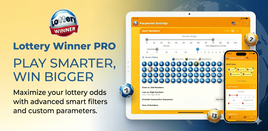 Multiplatform App: Lottery Winner PRO